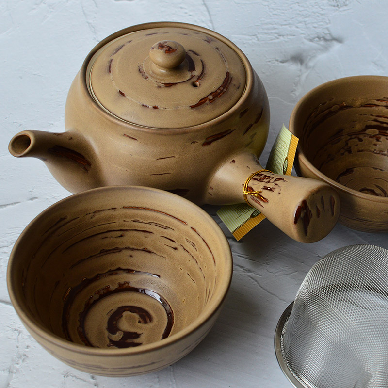 *Japán stílusú készlet (barna) - Luther teaház