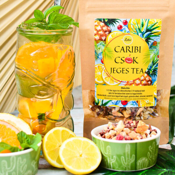 **Jeges tea csomag + ajándék koktélos pohár (0.5l) - Image 3
