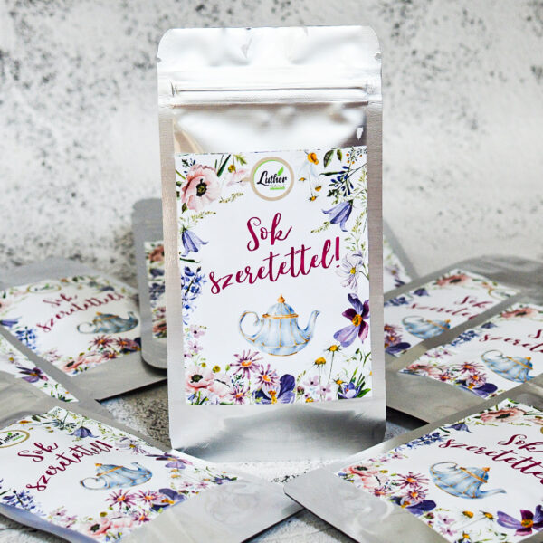 **Sok szeretettel 10 grammos gyümölcstea minta